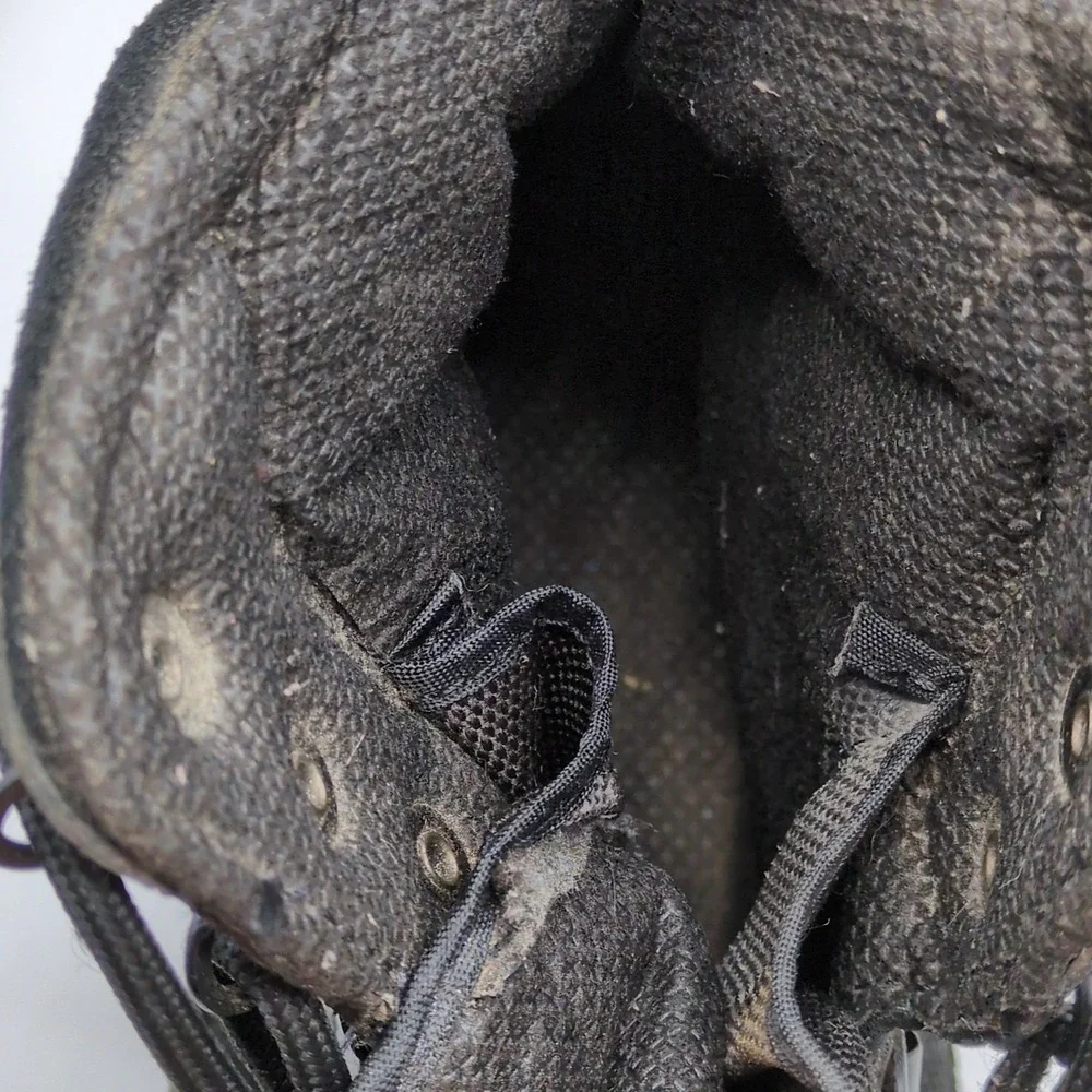 Galls‎ Boots Mens Black 9.5 Wide Leather Tactical Duty Work Shoe Lace Up SP430
